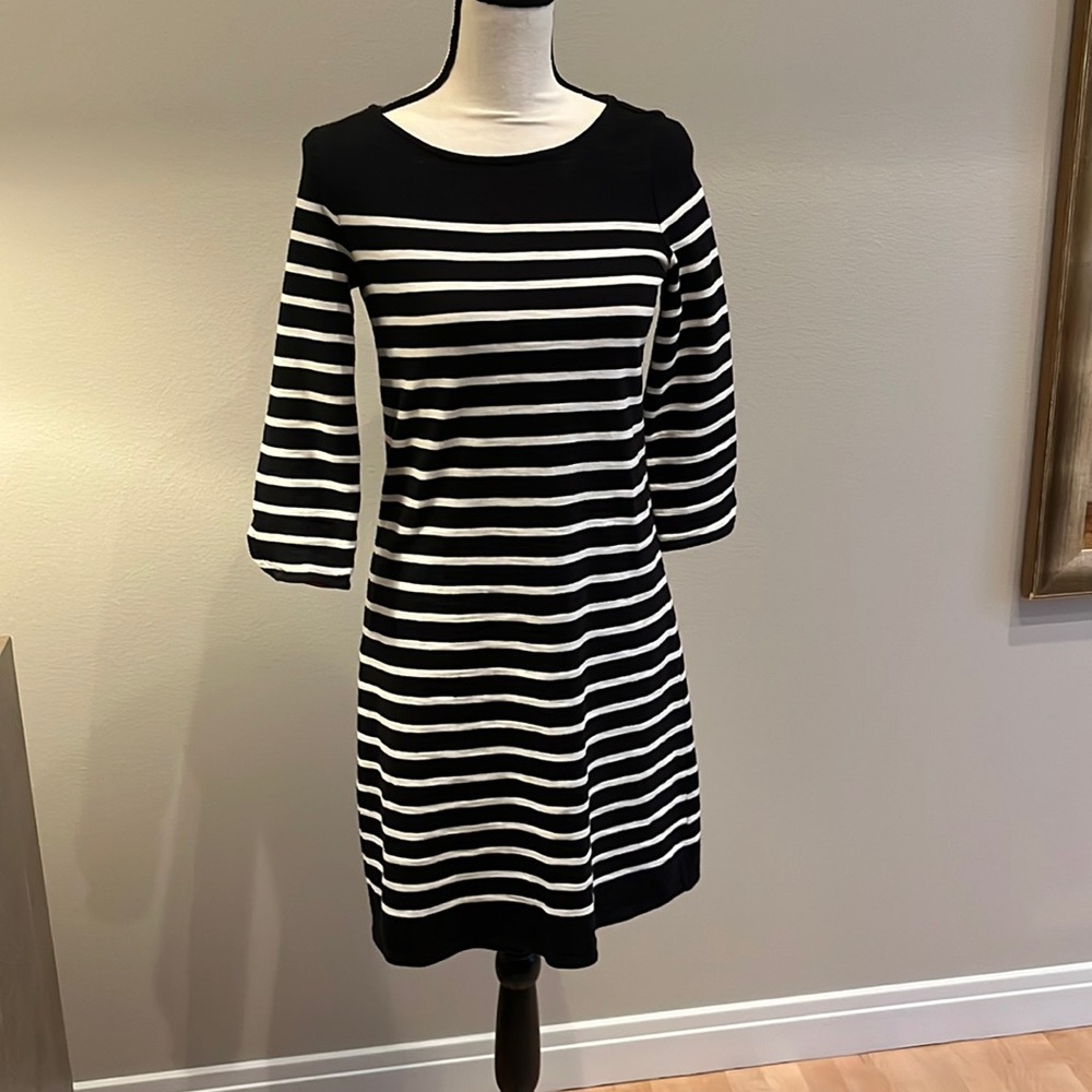 Talbots Striped T-Shirt Dress